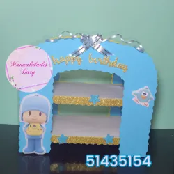 Base para dulces estante 