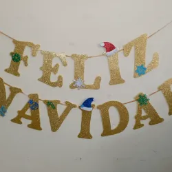Cartel FELIZ NAVIDAD 