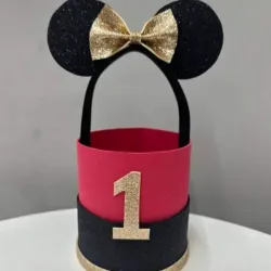 Centros de mesas Minnie y Mickey para confituras 