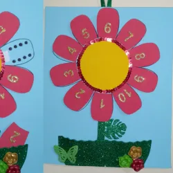Flor números