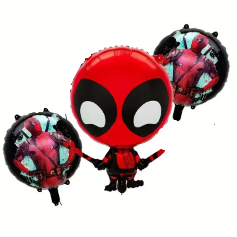 Globos Dead Pool conjunto 