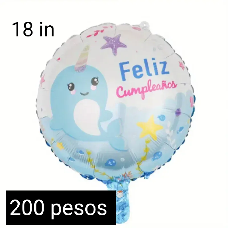 Globos redondos Océano 