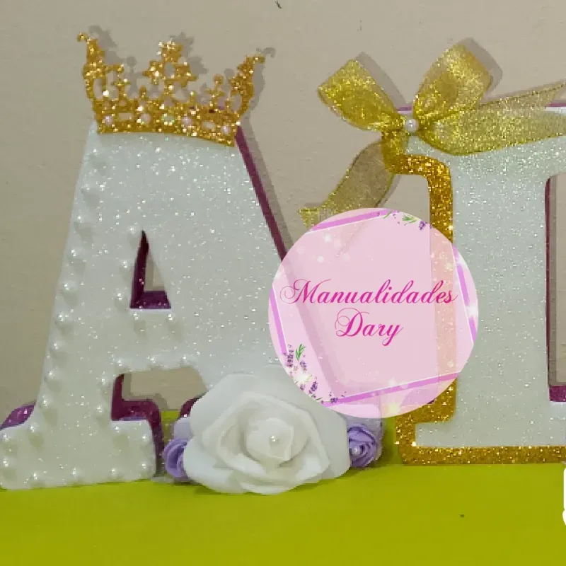 Letras 3D 15 cm