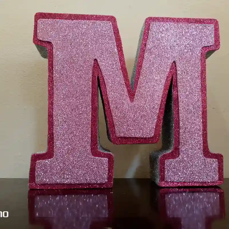 Letras y números 3D