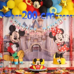 Telón Mickey Mouse 