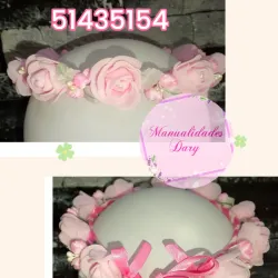 Tiara de rosas 