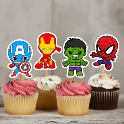 Topper para cupcakes 