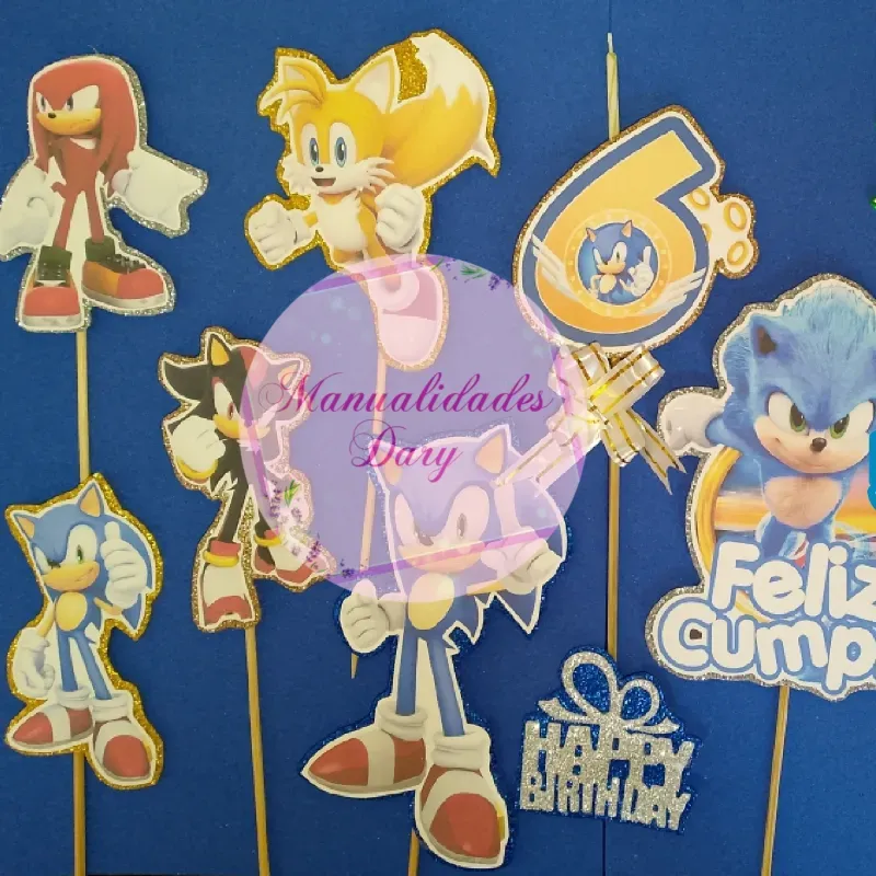 Toppers conjunto temáticos 