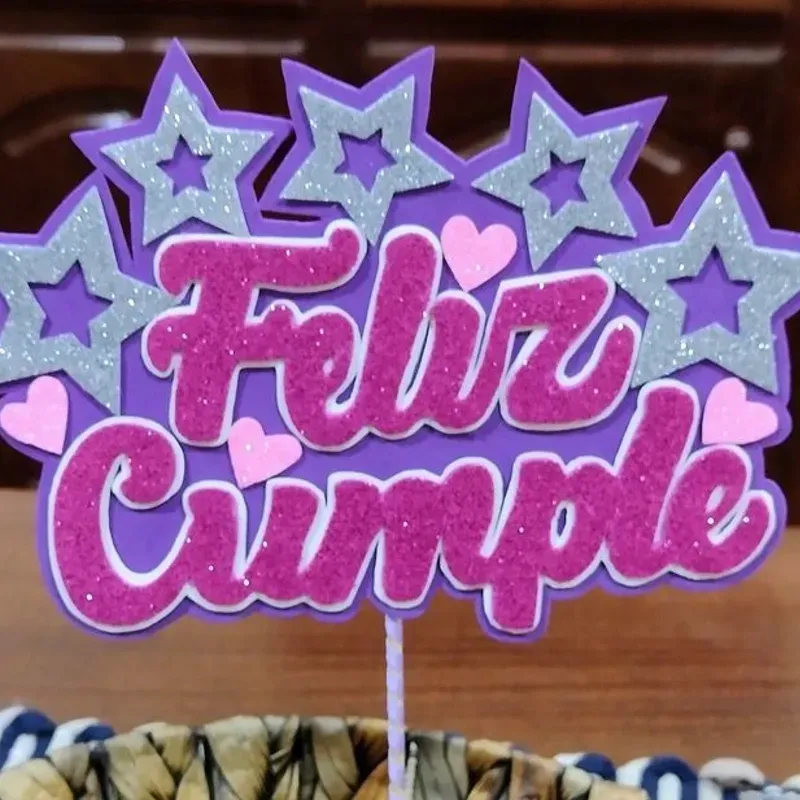 Toppers Feliz cumple 