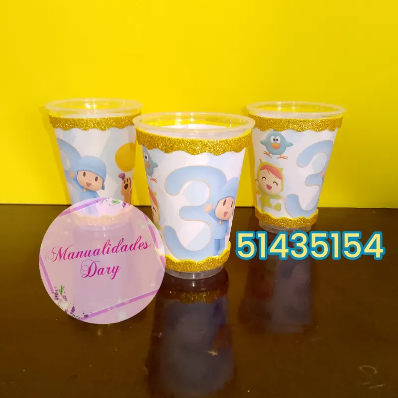 Vasos decorados 