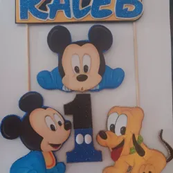 Decoración temática Mickey bebé