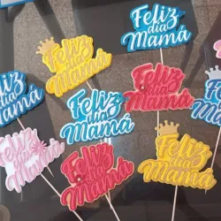 Topper "Feliz dia mamá "