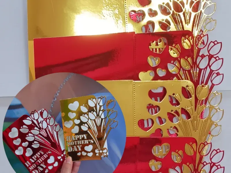 Postales troqueladas