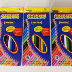 Cajas de lápices de colores