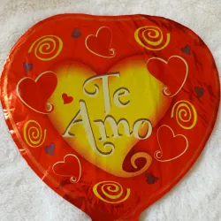 Globo te amo corazón 10"