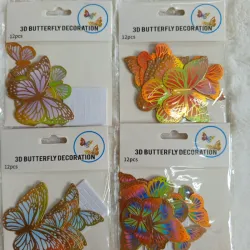 Mariposas metalizadas 