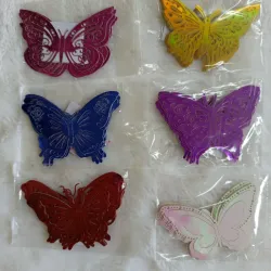 Mariposas metalizadas 