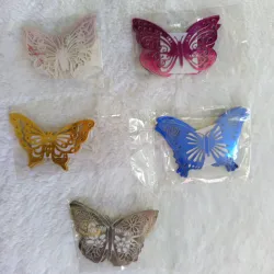 Mariposas metalizadas 