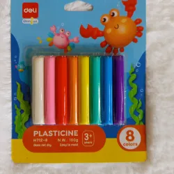 Plastilina con rodillo y moldes 