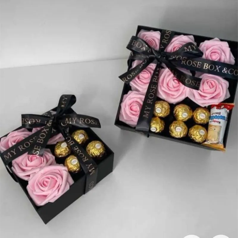 7 rosas + 8 Ferreros 