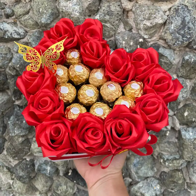 Corazón bordeado 