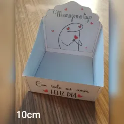 Cajita de regalo de cartulina 10cm 