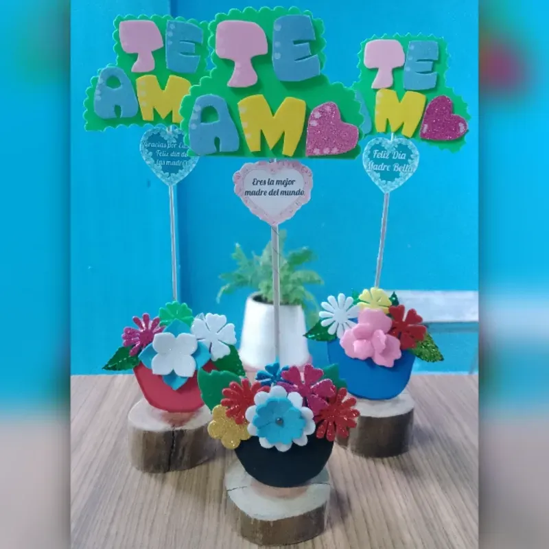 Centro de mesa día de las Madres 