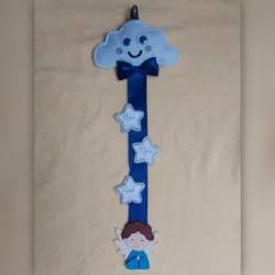 Colgante de maternidad Azul 30cm