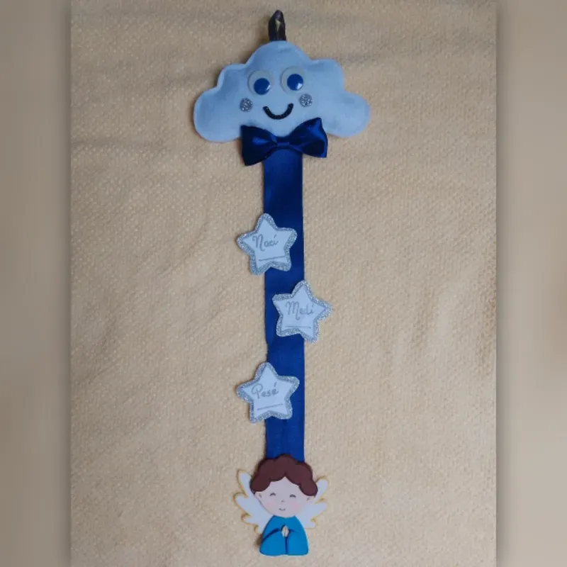 Colgante de maternidad Azul 30cm