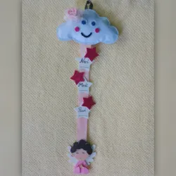 Colgante de maternidad Rosado 30cm