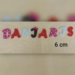 Letra 6cm 