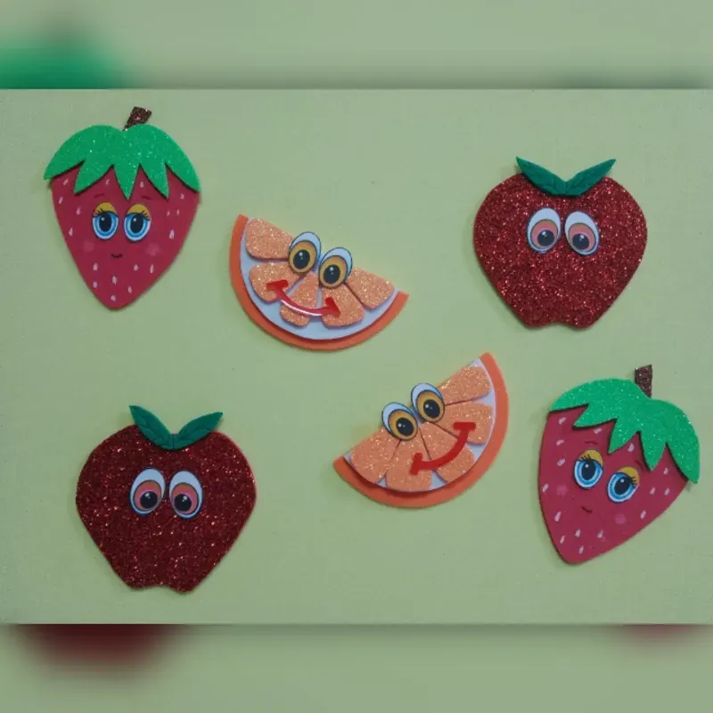 Set 6 pzs frutas
