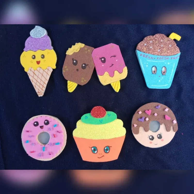 Set dulcesx6 para refrigerador 