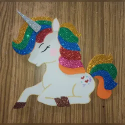 Unicornio 12 cm 