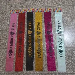 Bandas de feliz cumpleaños 