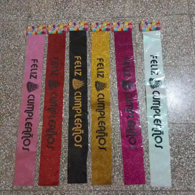 Bandas de feliz cumpleaños 