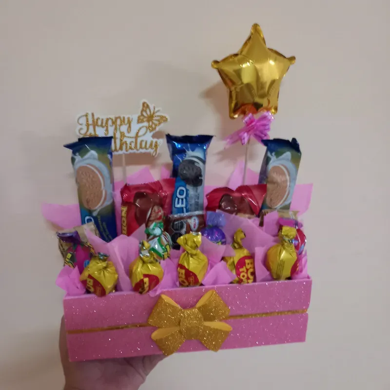 Caja con confituras 