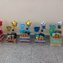 Caja con confituras 