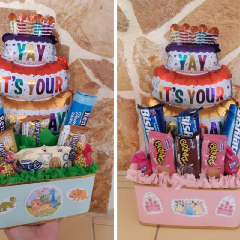 Caja con confituras 