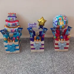 Caja con confituras 