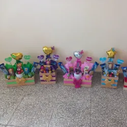 Cajas con confituras y jarra personalizada 