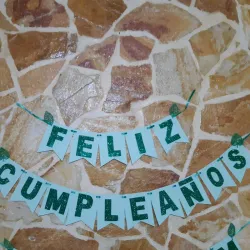 Cartel de Feliz cumpleaños 