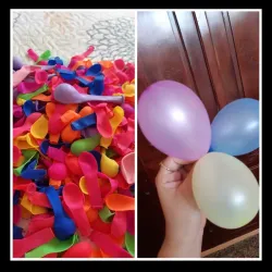 Globos de colores chiquitos