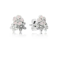 Aretes de flores 