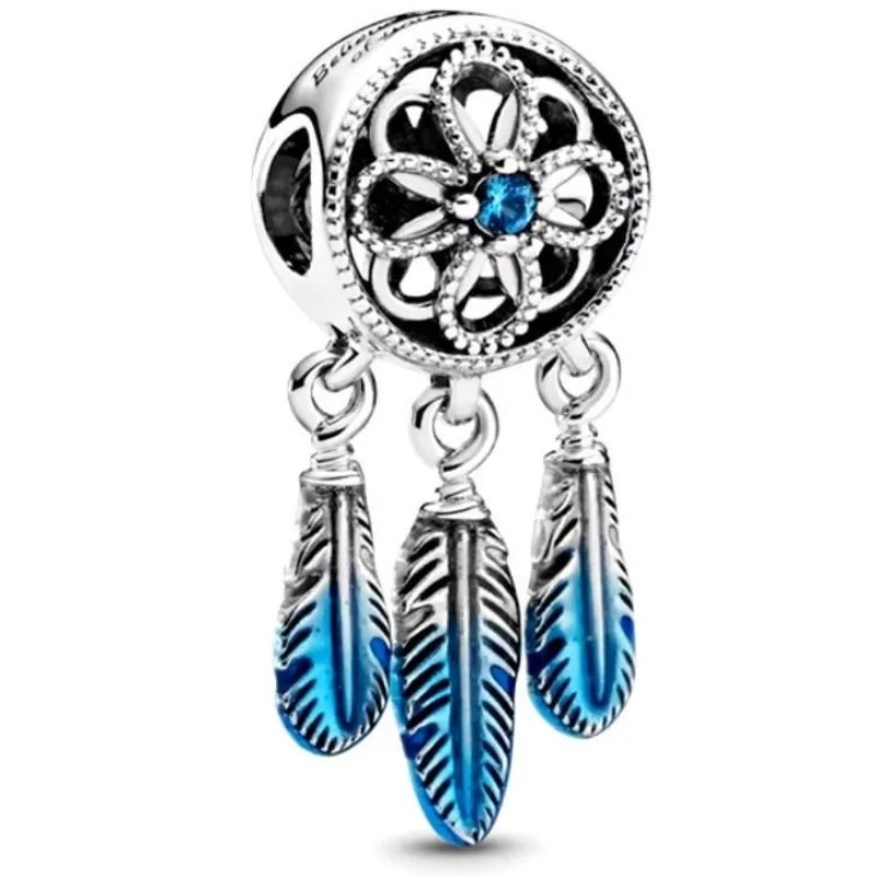 Atrapa sueños azul