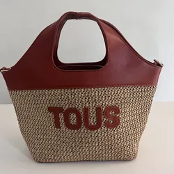 Bolsa de Rafia Carmelita 