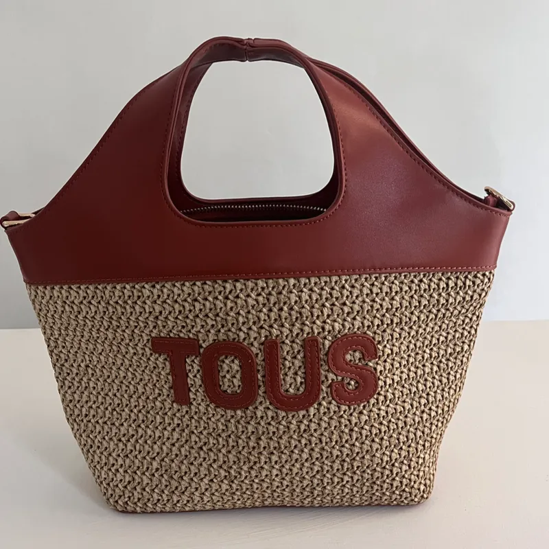 Bolsa de Rafia Carmelita 