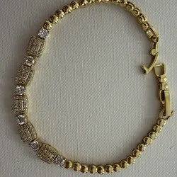 Brazalette cuentas y pave