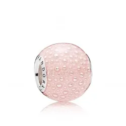 Circulo rosa con textura