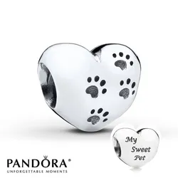 Corazón con huellitas